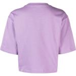 Magliette & T-shirt scontate lilla in jersey mezza manica con scollo rotondo Sportmax 