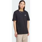 Magliette & T-shirt nere S di cotone con scollo rotondo per Uomo adidas Essentials 