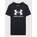 T-shirt nere per bambini Under Armour 