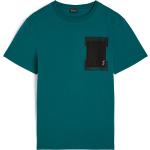 Magliette & T-shirt scontate verdi S di cotone mezza manica con scollo rotondo per Uomo Freddy 