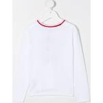 Magliette & T-shirt scontate bianche XXL in poliuretano con scollo tondo manica lunga con scollo rotondo per Donna Dolce&Gabbana Dolce 