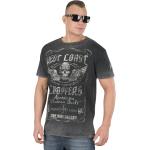 Magliette & T-shirt nere L di cotone serie tv per Uomo West coast choppers Sons of Anarchy 