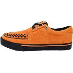 Sneakers stringate larghezza E casual arancioni numero 42 con stringhe per Donna Tuk 