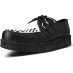 Sneakers larghezza E casual nere numero 39 per Donna Tuk 