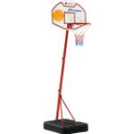 Canestro da basket a colonna per bambini, Set da basket con altezza  regolabile - Costway