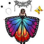 Ali multicolore con glitter a tema farfalla di Carnevale per bambina di Amazon.it Amazon Prime 