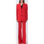 Tailleur rosso XS con pantalone per Donna Dsquared2 