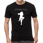 TAIYANG Jethro Tull Logo Mens T-Shirt Men Shirt Tee Music Black L