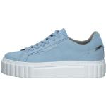 Sneakers basse larghezza E casual blu chiaro numero 38 per Donna Tamaris 