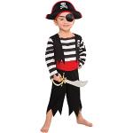 Costumi rossi 5 anni in poliestere da pirata per bambino di Amazon.it Amazon Prime 