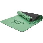 Tappetini scontati verdi di gomma da yoga per Donna Reebok 