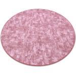 TAPPETO cerchio SOLID rosa cipria 60 CALCESTRUZZO rotondo 100 cm