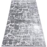 Tappeti moderni grigio scuro di pile Dywany Łuszczów 