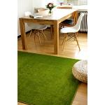 floor factory tappeto moderno Kolibri verde 140x200cm pelo corto in colori vivaci e facile da pulire