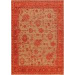 benuta Nest Tappeto a tessitura piatta Frencie Rosso 100x160 cm - Tappeto design moderno soggiorno