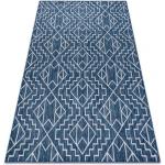 Tappeti moderni blu scuro in sisal Dywany Łuszczów 