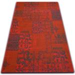 Tappeto Vintage 22215/021 rosso patchwork 200x290 cm