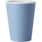 Tazze 300 ml blu di porcellana finitura opaca per tè 