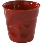 Tazze rosse di porcellana per espresso Revol Porcelaine 