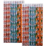 TE-Trend Set di 24 matite per bambini con motivo alpaca, 19 cm, multicolore