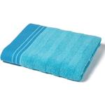 Asciugamani azzurri 100x150 di spugna tinta unita da bagno Caleffi 