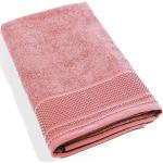 Asciugamani rosa tinta unita da bagno Caleffi 