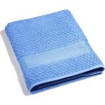Asciugamani azzurri di spugna da bagno Caleffi 