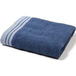 Asciugamani blu 100x150 di spugna da bagno Caleffi 