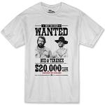 Terence Hill Bud Spencer - Wanted $20.000 - Terence & Bud (bianco) bianco XXXXXL
