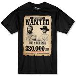 Terence Hill Bud Spencer - Wanted $20.000 - Terence & Bud (nero), Nero , XXXXL