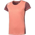 Magliette & T-shirt scontate arancioni XL Bluesign sostenibili mezza manica con manica corta per Donna Ternua 
