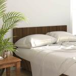 Testate beige di legno per letto 