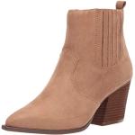 The Drop Sia Pointed Toe Western Ankle Boot boots womens, Sabbia, 40 EU