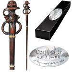 The Noble Collection Death Eater Swirl Character Wand
