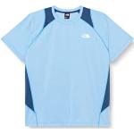 The North Face Ao Glacier T-Shirt Super Sonic Blue White Heather-Shady Blue XXL