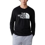 Magliette & T-shirt casual nere M di cotone lavabili in lavatrice manica lunga con manica lunga per Uomo The North Face 