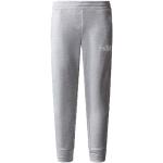 Pantaloni grigio chiaro XS di pile con elastico per Donna The North Face Reaxion 