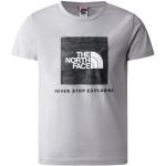 T-shirt manica corta grigie 9 anni mezza manica per bambini The North Face Redbox 