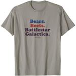 The Office Bears. Barbabietole. Battlestar Galactica Standard Tee Maglietta