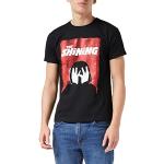 The Shining Filmplakat Herren-T-Shirt Schwarz 2XL | S-XXL, Halloween Horror Stephen King mit Rundhalsausschnitt Graphic Tee, Geburtstagsgeschenkidee für Männer, für Haus Oder Gym