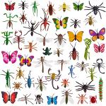 Action figures a tema farfalla insetti per bambina per età 2-3 anni 