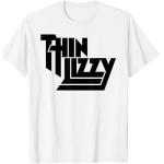 Thin Lizzy – Black Stacked Logo Maglietta