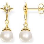 Orecchini bianchi in argento con perle per Donna Thomas Sabo 