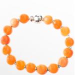 Bracciali scontati arancioni in argento per Donna Thomas Sabo 