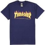 THRASHER Flame - Maglietta da uomo, Uomo, Magliett