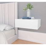 Mini comodino moderno rotondo bianco per camera da letto con superficie  portaoggetti in ardesia, comodino multifunzionale moderno e semplice per