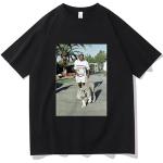 Tiger Tshirt Mike Tyson Short Sleeve Tee 100% Cotton T-Shirt Pattern Fun Streetwear Men Fashion Hip Hop T Shirts Size M