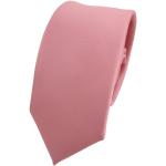 Cravatte slim rosa antico per Uomo Tigertie 