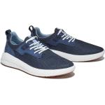 Sneakers larghezza E blu numero 43 di gomma con stringhe impermeabili per Uomo Timberland Bradstreet 