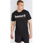 Magliette & T-shirt nere L di cotone mezza manica con manica corta per Uomo Timberland 